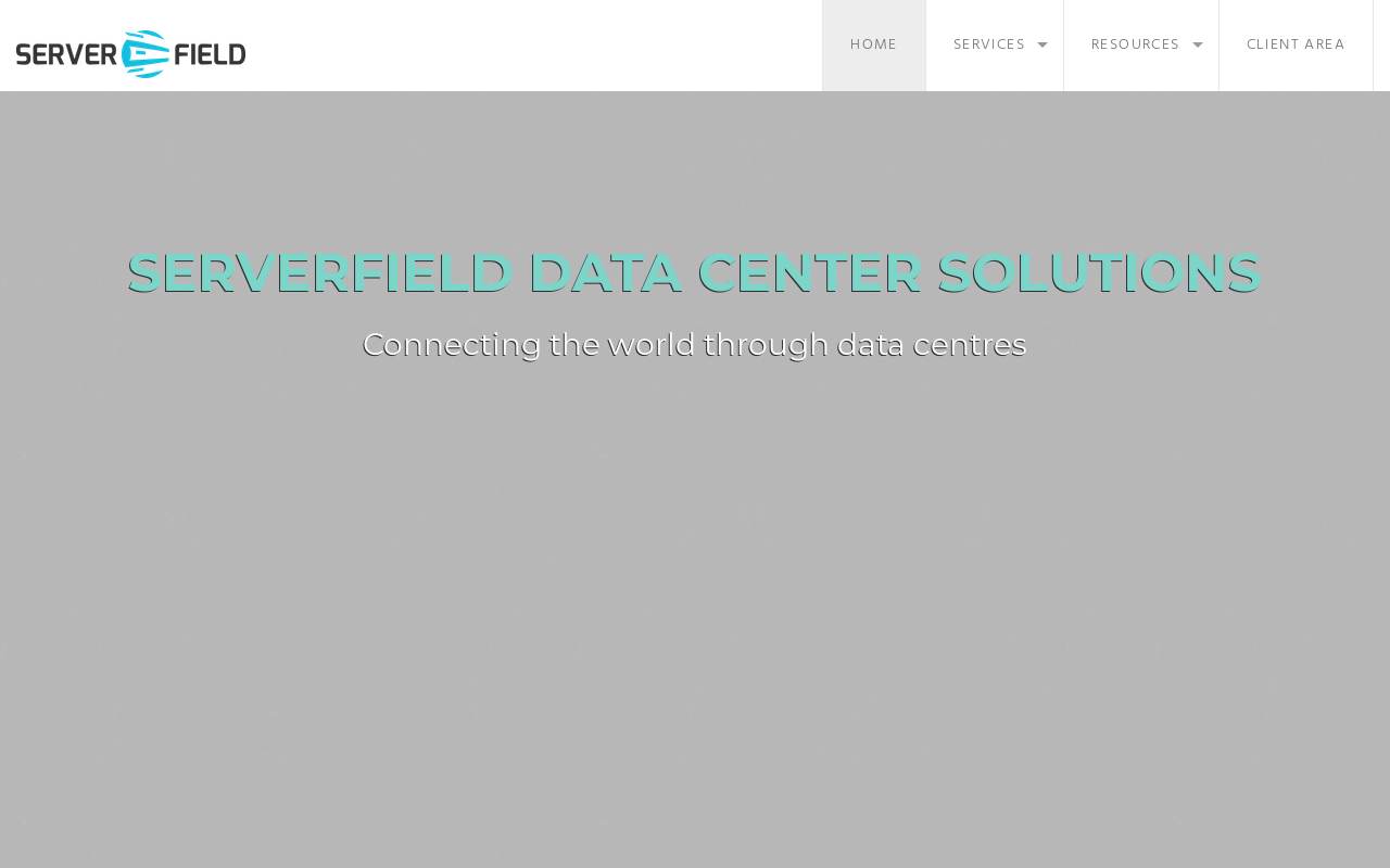 ServerField 官网截图